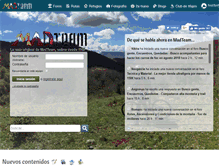 Tablet Screenshot of madteam.net